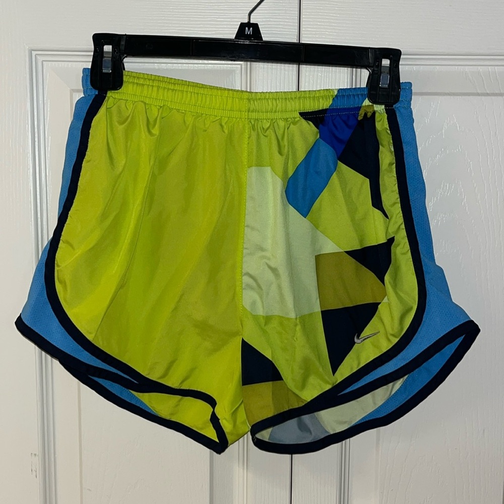 Green Nike Dri-Fit Shorts